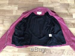 IRO ashville leather jacket size 38
