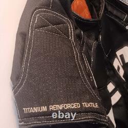 Icon Armored Contra TiMax Moto Motorcycle Jacket 2XL Black Grey NO LINER