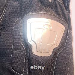 Icon Armored Contra TiMax Moto Motorcycle Jacket 2XL Black Grey NO LINER