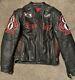 Icon Dead Man's Hand Daytona Leather Jacket Vintage Motorcycle Large