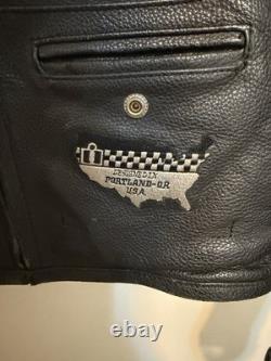 Icon Merc Hero Leather Motorcycle Jacket