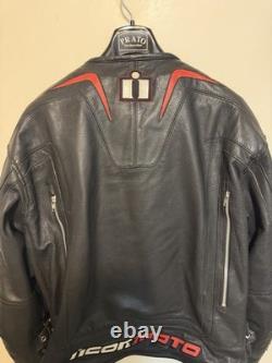 Icon Merc Hero Leather Motorcycle Jacket
