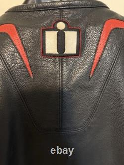 Icon Merc Hero Leather Motorcycle Jacket