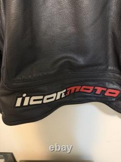 Icon Merc Hero Leather Motorcycle Jacket
