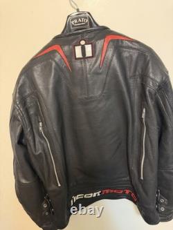 Icon Merc Hero Leather Motorcycle Jacket