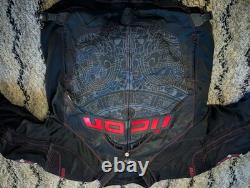 Icon Moto Motorcycle Biker Jacket Redeemer Skull Jacket XL Extra Large