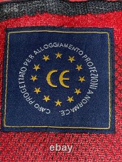 Icon Motorcycle Armored Leather Bomber Jacket Small Black Full Zip