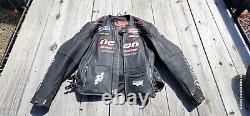 Icon Victory Hero Leather Motorcycle Jacket XL