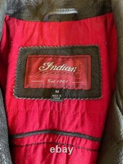 Indian Motorcycle Leather Jacket size MEDIUM
