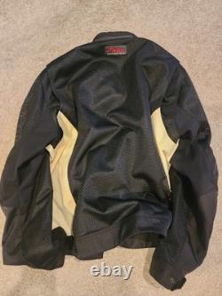 Indian Motorcycle Riding Jacket Textile, lightweight mesh. Great Condition 2XL