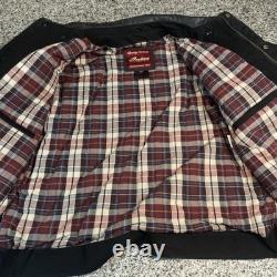 Indian Motorcycles Jacket XL Heavy Canvas. Shoulder /elbow Pads Men's