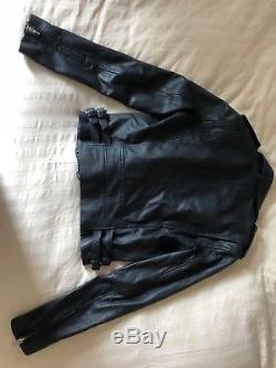 Iro leather motorcycle jacket size 38