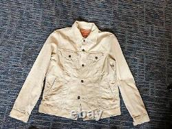 Iron Heart type III jacket IHJ-69 corduroy ivory, 42 XL