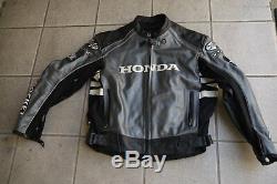 JOE ROCKET HONDA CBR RACING LEATHER JACKET 48 motorcycle