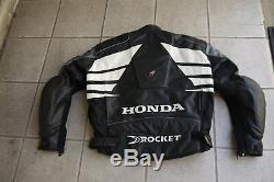 JOE ROCKET HONDA CBR RACING LEATHER JACKET 48 motorcycle