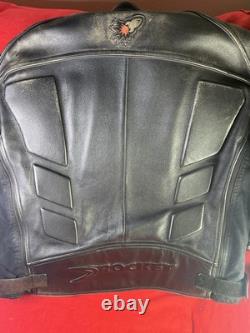 JOE ROCKET Sonic Cruiser Armored Leather Motorcycle Jacket Men's Large JOE ROCKET Sonic Cruiser Armored Leather Motorcycle Jacket Men's Large