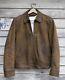 J Crew Leather Jacket Medium/Large RRL Double RL