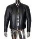 Joe Rocket Black Leather Motorcycle Jacket Style 3XL Men's