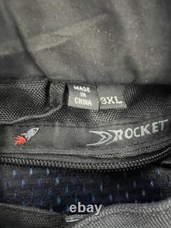 Joe Rocket Crossfire Jacket Mens 3XL Motorcycle Insulated Padded Heavyweight