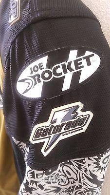 Joe Rocket Jordan Motorcycle Jacket Gold Ladies Small LIKE NEW