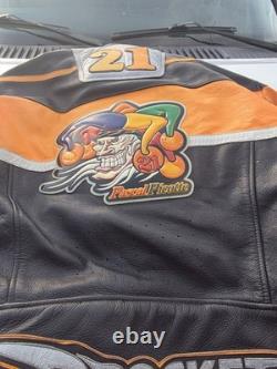 Joe Rocket Picotte Leather Motorcycle Jacket XL 46
