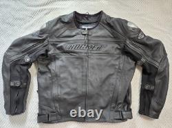 Joe Rocket Speedmaster Leather Jacket In Stealth Black Size 48 BARELY WORN