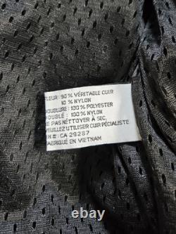 Joe Rocket Speedmaster Leather Jacket In Stealth Black Size 48 BARELY WORN