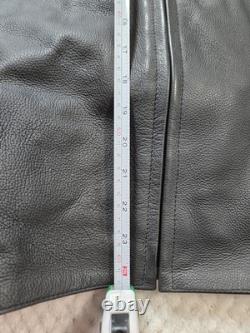 Joe Rocket Speedmaster Leather Jacket In Stealth Black Size 48 BARELY WORN