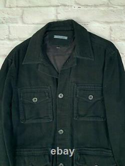 John Varvatos COLLECTION M Southwestern Military RRL Hunting Mackinaw Jacket