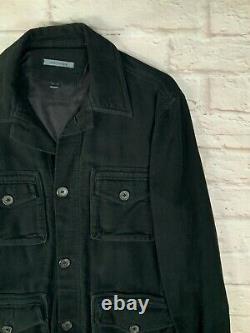 John Varvatos COLLECTION M Southwestern Military RRL Hunting Mackinaw Jacket