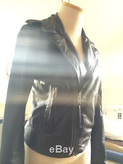 Joie Aliey Black Leather Jacket Small