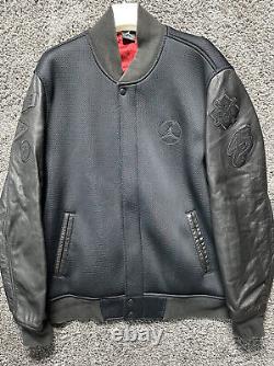 Jordan Destroyer Jacket Black Leather Men's Size XL