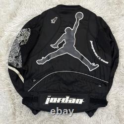 Jordan Motorsports Joe Rocket Leather Racing Sponsors Motorcycle Jacket Adult XL