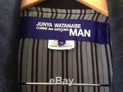 Junya Watanabe Man X Comme Des Garcons Blue Riders Jacket Japan M
