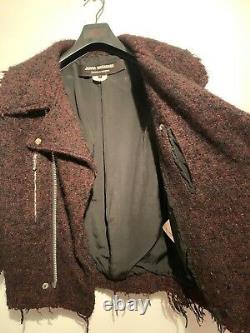 Junya Watanabe Tweed Biker Jacket Women's Sz Small