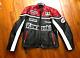 KAWASAKI Men's Leather Jacket Vintage Racing Rare Motorcycle Biker EXCELLENT