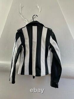 KILLSTAR Beetlejuice Vegan Leather Jacket XS Goth RARE Womens