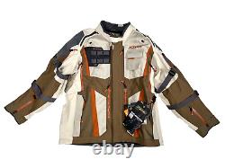 KLIM Badlands Pro A3 Adventure Motorcycle Jacket Men's X Large Potter's Clay