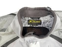 KLIM Carlsbad Adventure Motorcycle Jacket Men's 3X Large Cool Gray