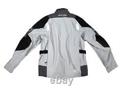 KLIM Raptor GTX Overshell Dual Sport Motorcycle Jacket -Mens Large- Gray-Asphalt