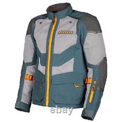 KLIM Sample Baja S4 Adventure Motorcycle Jacket Men's Large Petrol