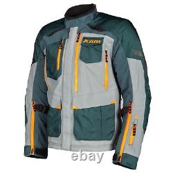 KLIM Sample Carlsbad Adventure Motorcycle Jacket Men's Large Petrol