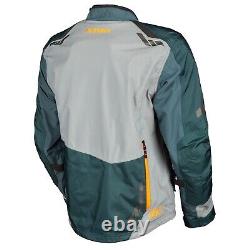 KLIM Sample Carlsbad Adventure Motorcycle Jacket Men's Large Petrol