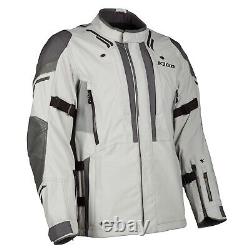 KLIM Sample Latitude Touring Motorcycle Jacket Men's Large Cool Gray