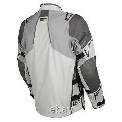 KLIM Sample Latitude Touring Motorcycle Jacket Men's Large Cool Gray