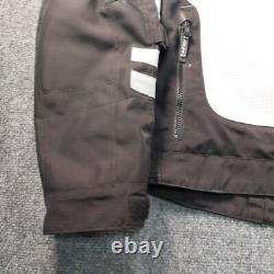 Klim Induction Mesh Motorcycle Jacket Mens XL Black Gray Cordura CE Armor Back