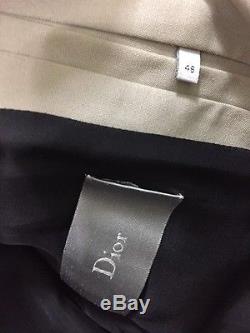 LEGENDARY Dior Homme S/S 03 Follow Me Motorcycle Jacket Size 46 Hedi Slimane