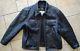 Lost Worlds Suburban Fqhh Black Horsehide Motorcycle Leather Jacket Size 44