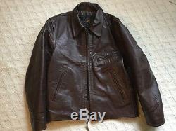 Lost World Ryder Mens Leather Jacket Size 40
