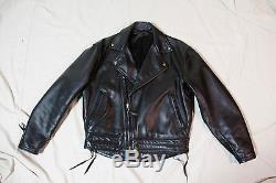 Langlitz Columbia Leather Biker Motorcycle Jacket Men's XL